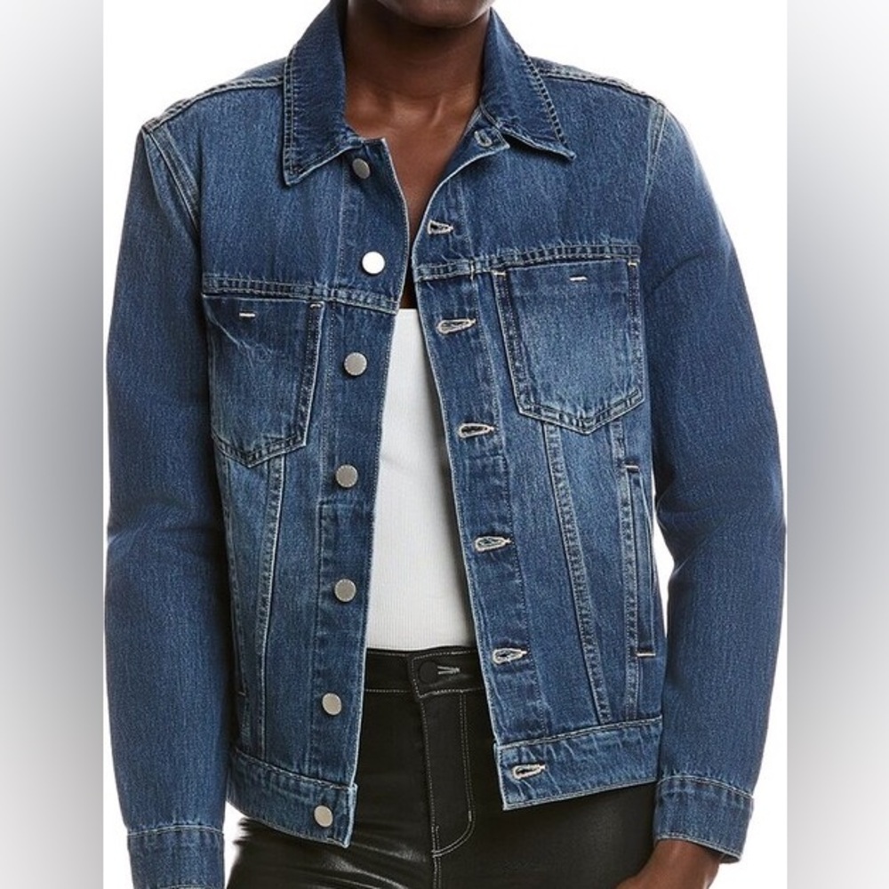 L’AGENCE Mack Oversized Denim Jacket